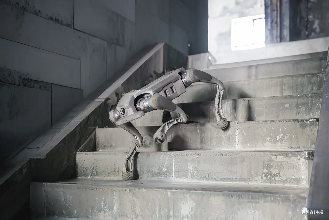 L1 climbing stairs