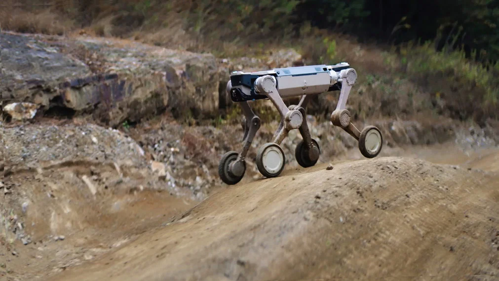 M1 on rough terrain